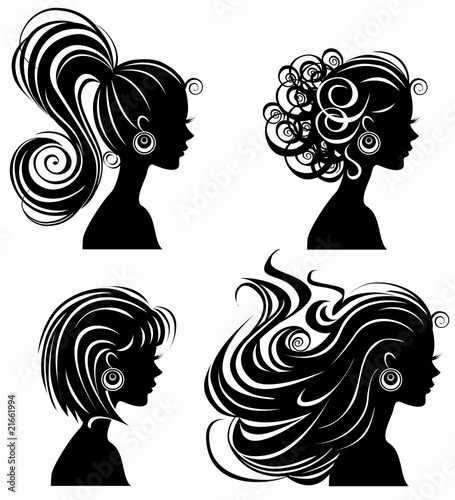 Illustration: Hairstyles Hairstyles