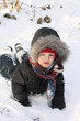 enfant dans la neige