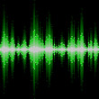 Sound waveform. Seamless vector. Sound waveform. Seamless vector.