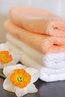 Towels and daffodils Towels and daffodils