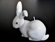 Easter - White rabbit candle