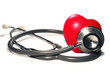 Stethoscope and heart
