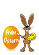 Vektor: Ostergrüsse Ostergrüsse