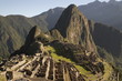 Ancient ruins of Machu Picchu in Peru on a sunny day Ancient ruins of Machu Picchu in Peru on a sunny day