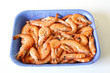 crevettes en barquette