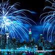 Photo en ligne au meilleur prix The New York City skyline and fireworks