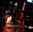 Dancers on stage
