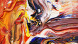 close-up view of an oil painting 02