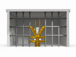 Finance Difficulty Situation with Yen Symbol Finance Difficulty Situation with Yen Symbol