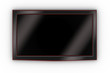 Front of a wall-mounted stylish LCD TV