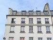 Immeuble blanc parisien Immeuble blanc parisien