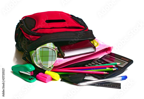 Photo: school backpack school backpack
