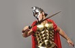 Legionary soldier ready for a fight Legionary soldier ready for a fight