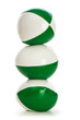 ����: Green stress balls isolated on the white � Elnur #21725999