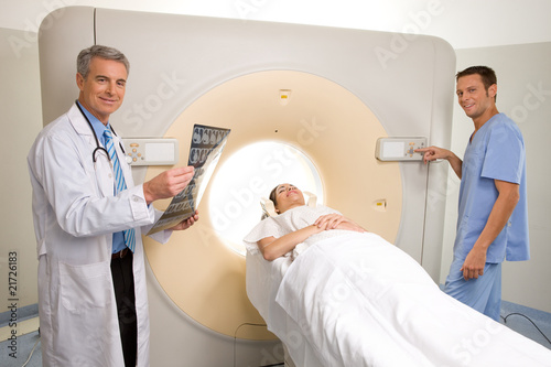 Photo : Performing a tomography Performing a tomography