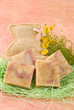 homemade soap, decoration with flowers homemade soap, decoration with flowers