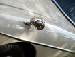 Detailaufnahme Außenspiegel Oldtimer