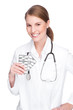 Doctor with pills