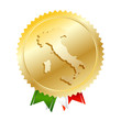 italian product guarantee label