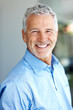 Photographie : Handsome senior male entrepreneur smiling