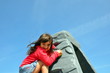 Mädchen auf dem Spielplatz
