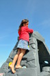 Mädchen auf dem Spielplatz