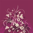 Decorative floral background
