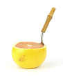 Grapefruit with fruit spoon