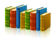 group of different books with empty cover group of different books with empty cover