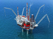 Sea Oil Rig Drilling Structure
