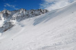 Slope of the glacier