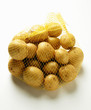Yukon Gold potatoes in net