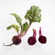 Beetroot with leaves