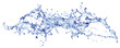 Bubbling water