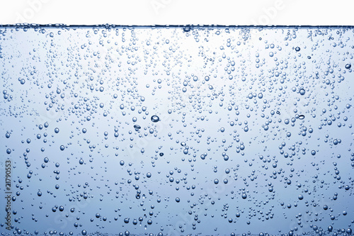 Foto: Water with air bubbles Water with air bubbles