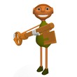 goblin with old key