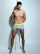 Foto: Athlet in Boxershorts Athlet in Boxershorts