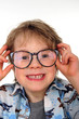 happy boy with Glasses