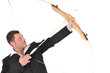 Photo: manager with bow manager with bow