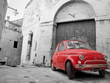 Foto: Red Classic Car. Red Classic Car.