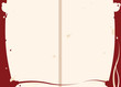 Carte faire-part vierge plaquette booklet A3 A4
