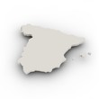 Landkarte Spanien