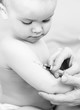 Little baby get an injection Little baby get an injection