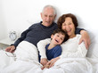 Foto: grandparents grandchild bed grandparents grandchild bed
