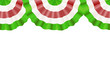 flag party ribbon frame as texture vector