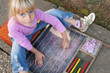 girl drawing