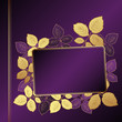 Lilac floral background