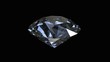 Spinning diamond - looped and alpha masked 3d animation Spinning diamond - looped and alpha masked 3d animation