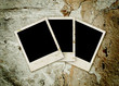 Three empty grunge frame