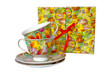 Spring tea cups